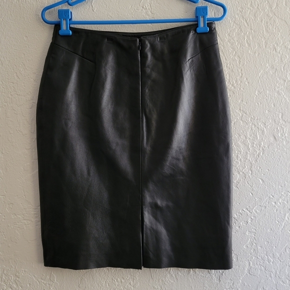 Wilsons Leather Skirt Size 6 - Picture 2 of 9
